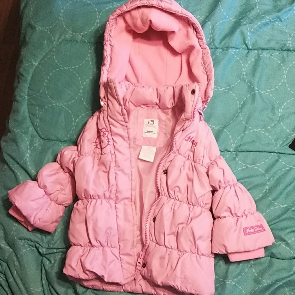 Hello Kitty Pink Winter Coat